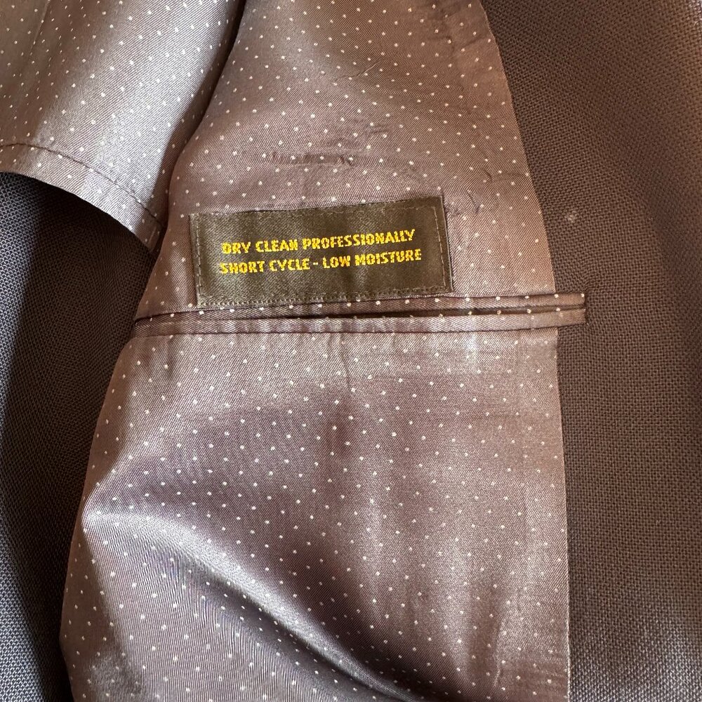 Navy Blazer w/ Gold Buttons - 40R - Picture 3 of 3